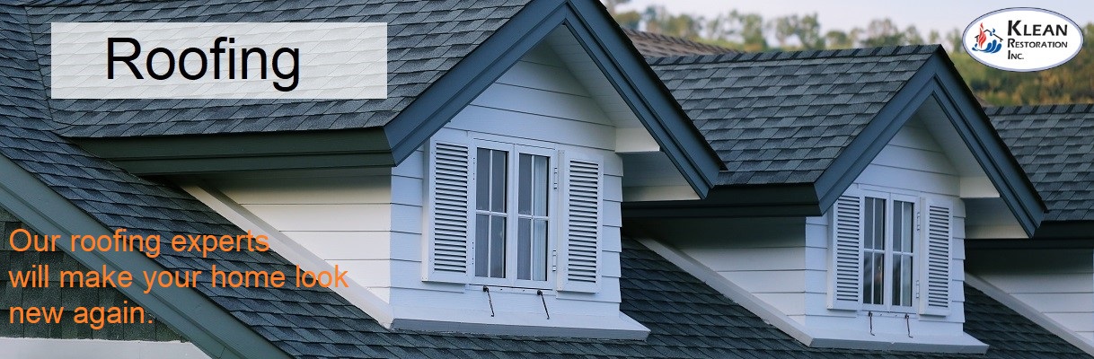 Roofing of home